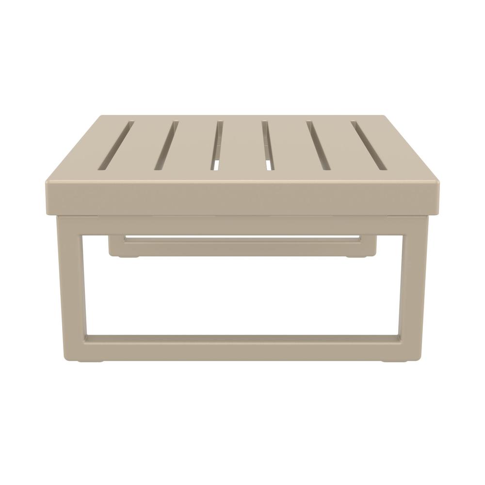 Mykonos Square Coffee Table Taupe. Picture 4