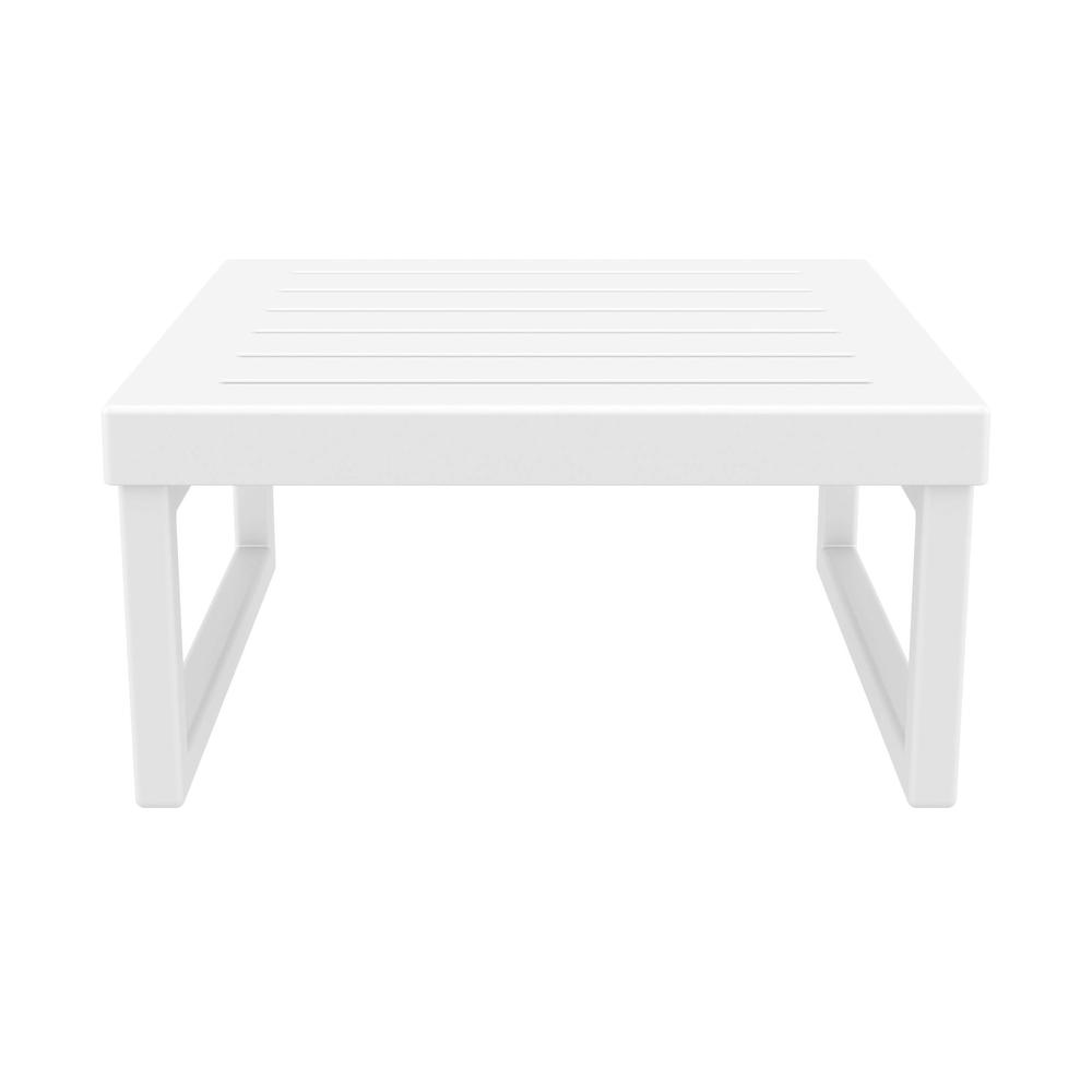 Mykonos Square Coffee Table White. Picture 3