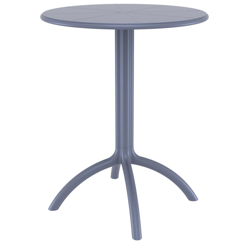 Round Bistro Table, Dark Gray, Belen Kox. Picture 1