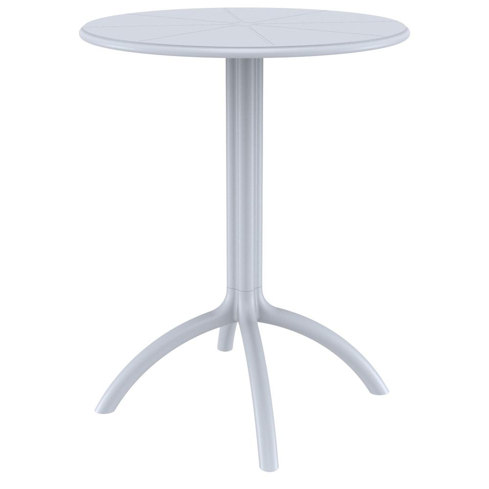 Round Bistro Table, Silver Gray, Belen Kox. Picture 1