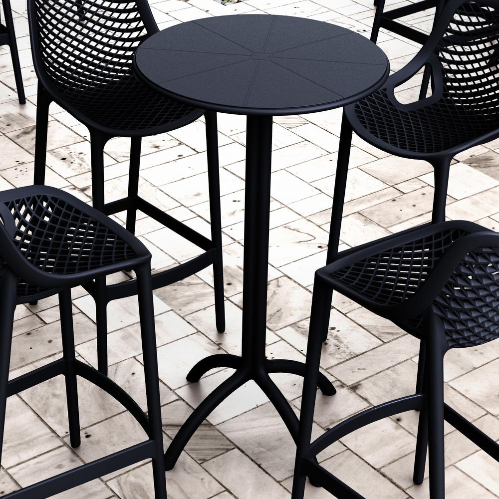 Round Bar Table, Black, Belen Kox. Picture 3