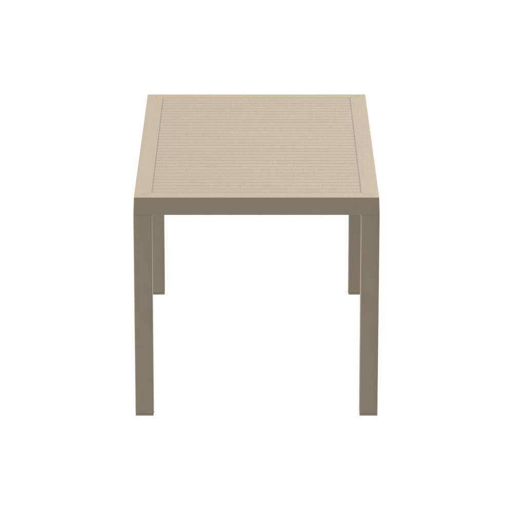 Resin Rectangle Dining Table, Taupe, Belen Kox. Picture 3