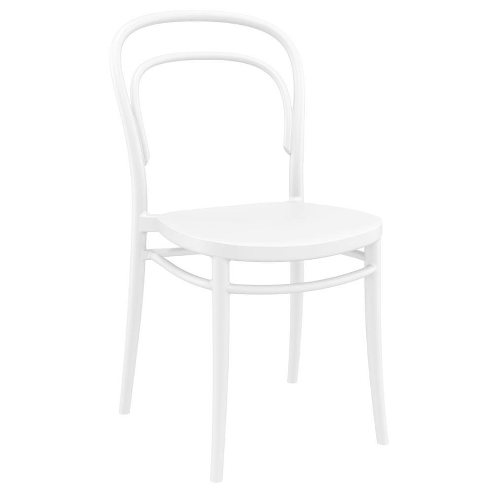 Marie Resin Outdoor Chair White (1 unit). Picture 1