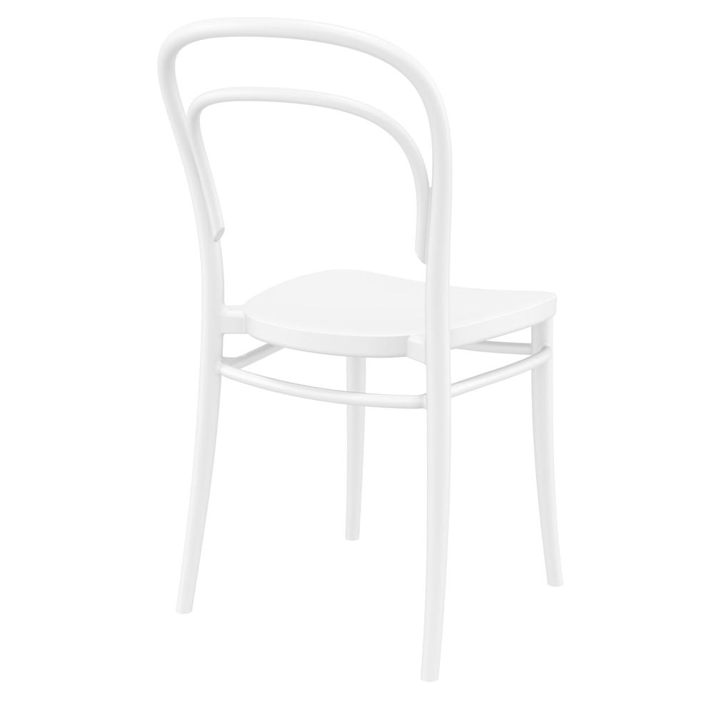 Marie Resin Outdoor Chair White (1 unit). Picture 2