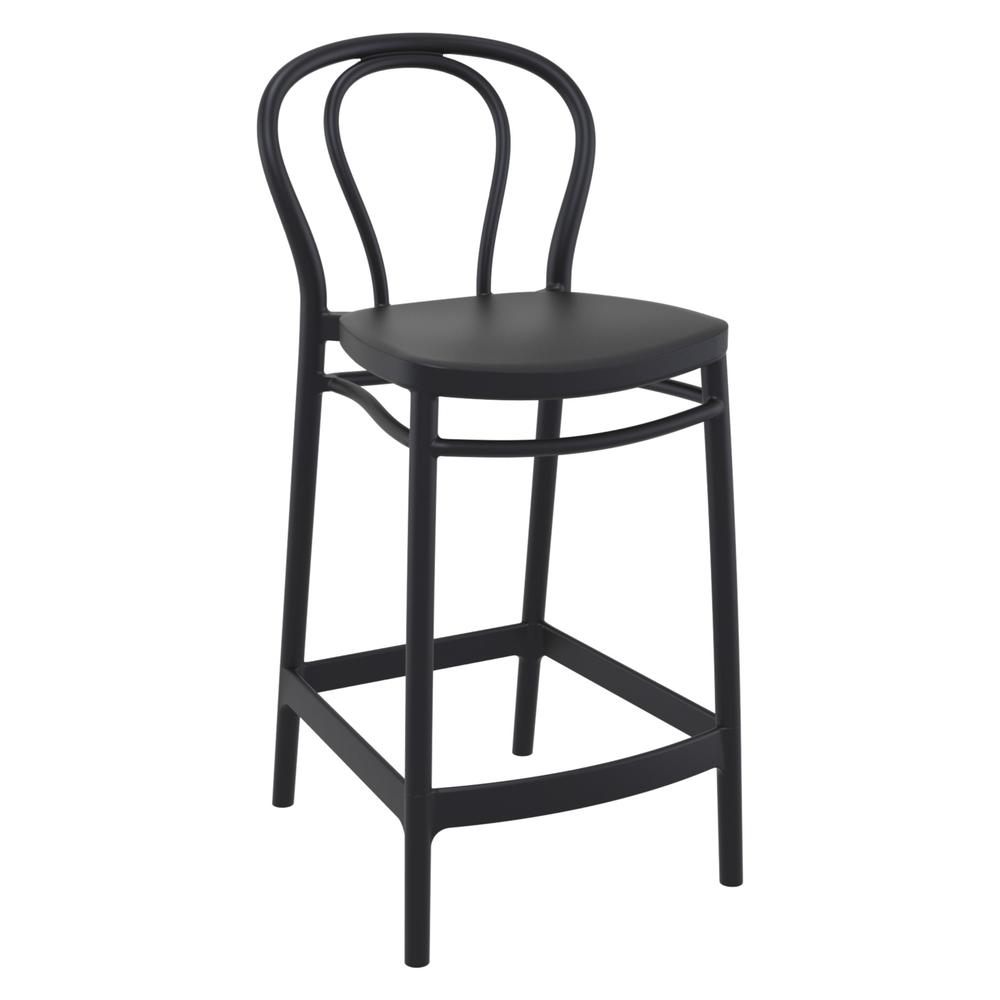 Victor Counter Stool Black, Set of 2. Picture 1