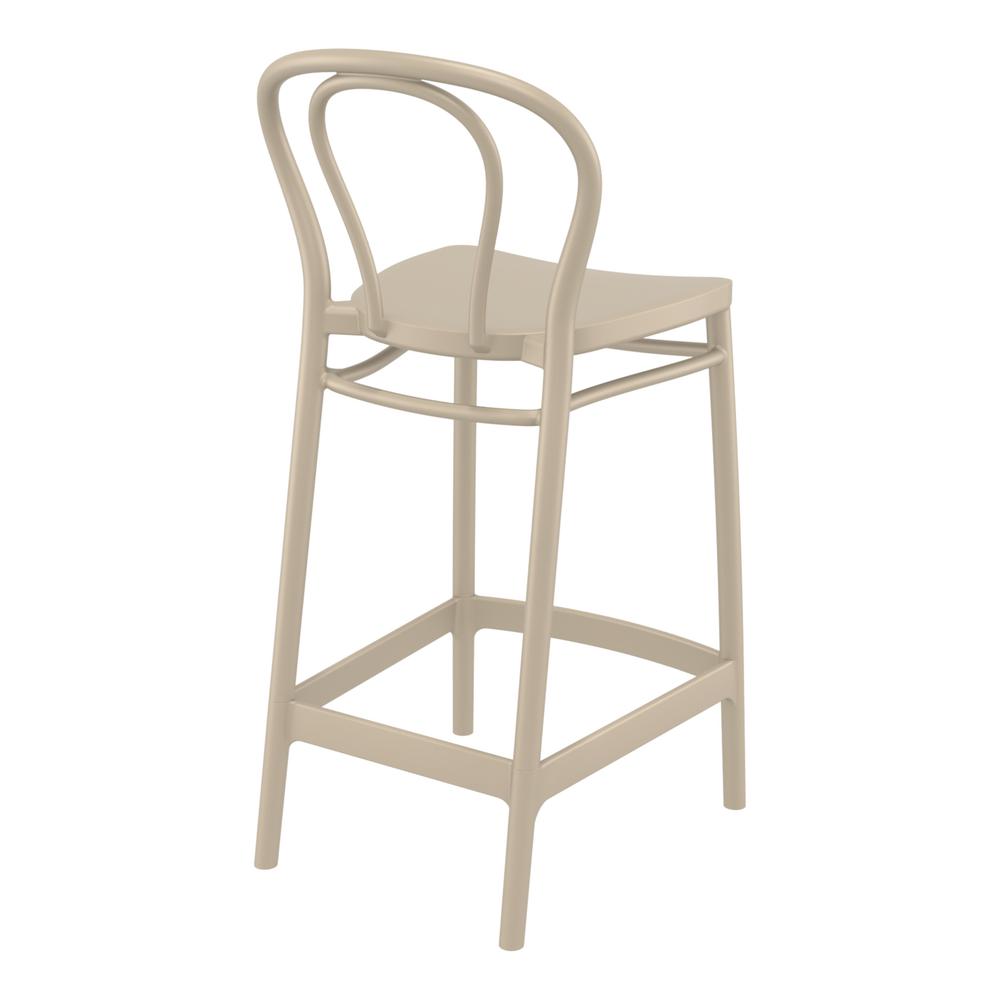Victor Counter Stool Taupe, Set of 2. Picture 2