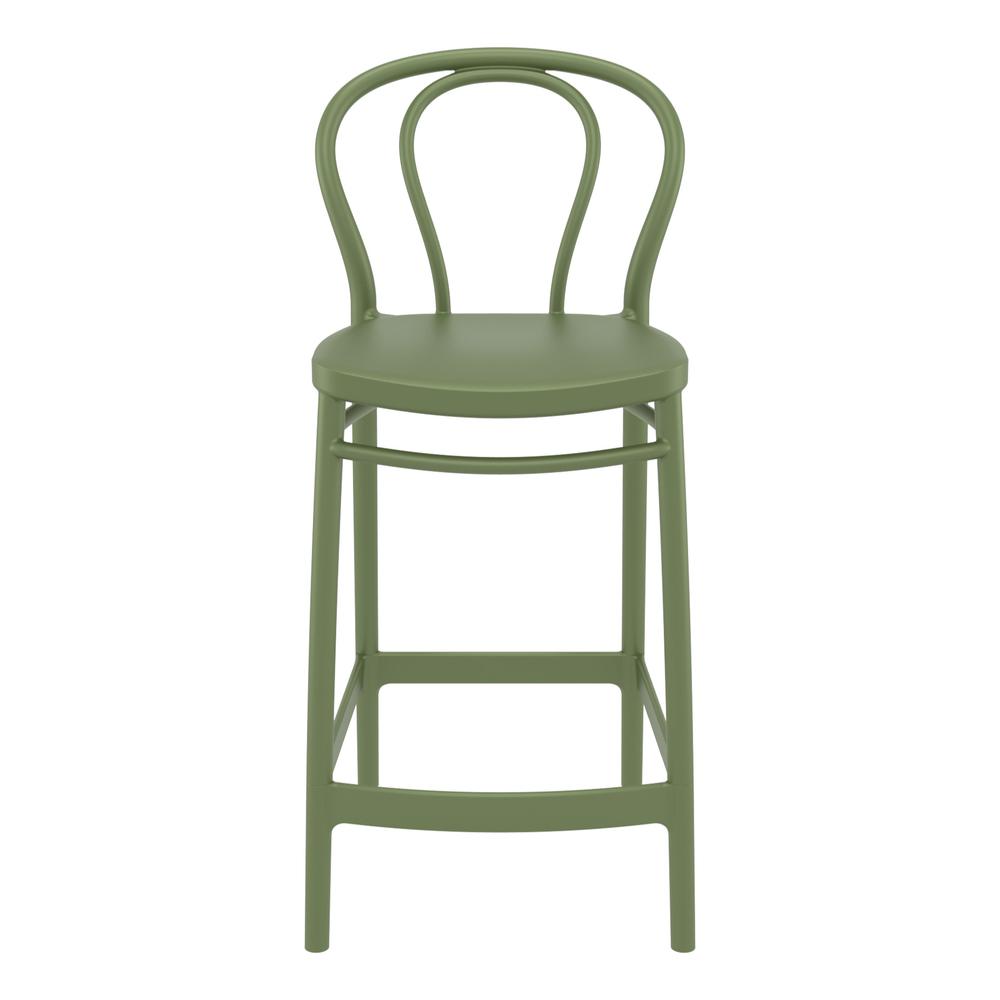 Victor Counter Stool Olive Green, Set of 2. Picture 3