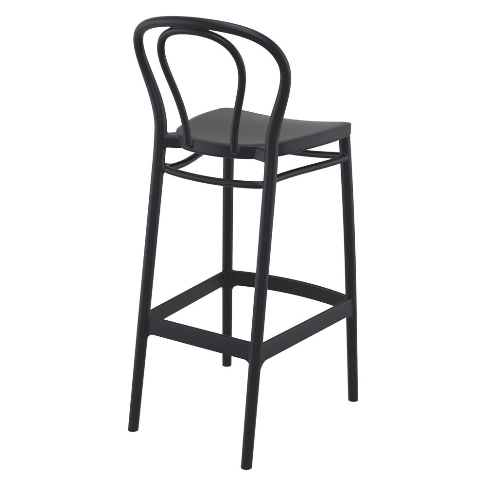 Victor Bar Stool Black, Set of 2. Picture 2