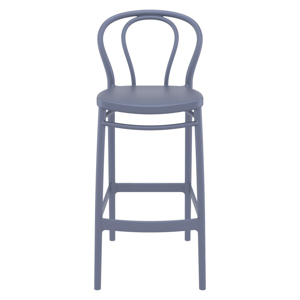 Victor Bar Stool Dark Gray, Set of 2. Picture 3