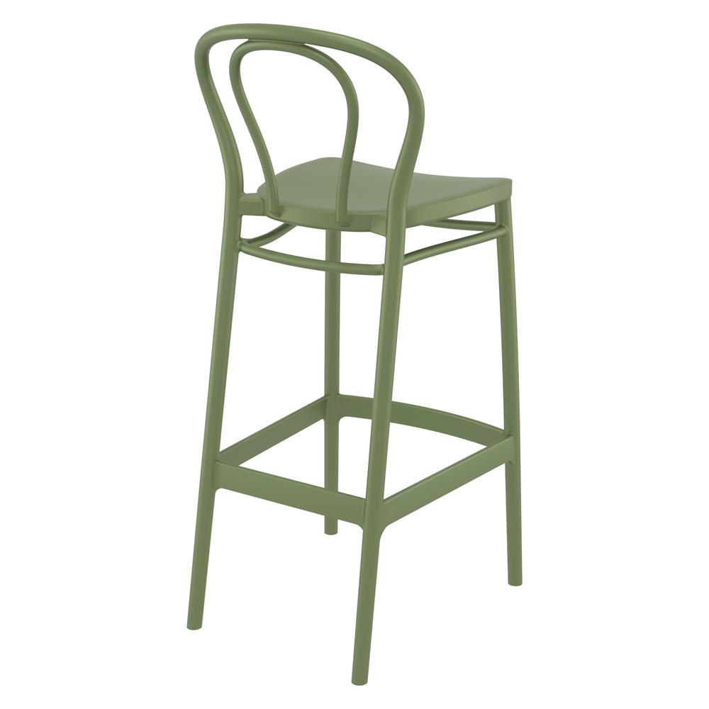 Victor Bar Stool Olive Green, Set of 2. Picture 2