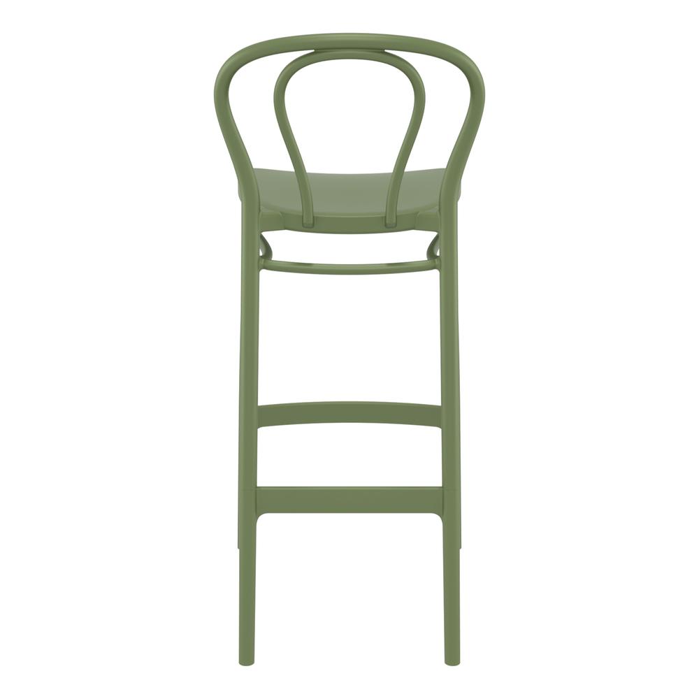 Victor Bar Stool Olive Green, Set of 2. Picture 5