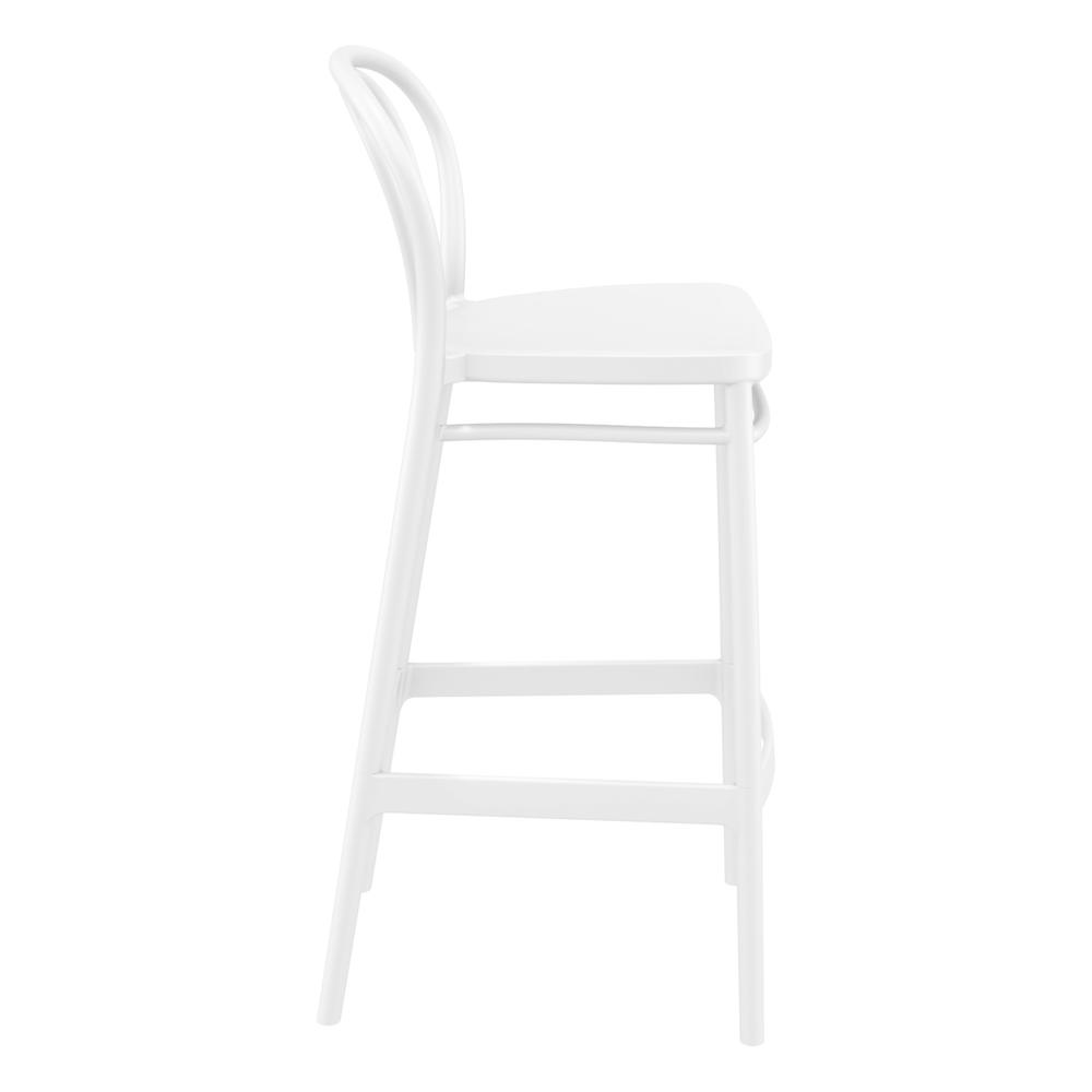 Victor Bar Stool White, Set of 2. Picture 4