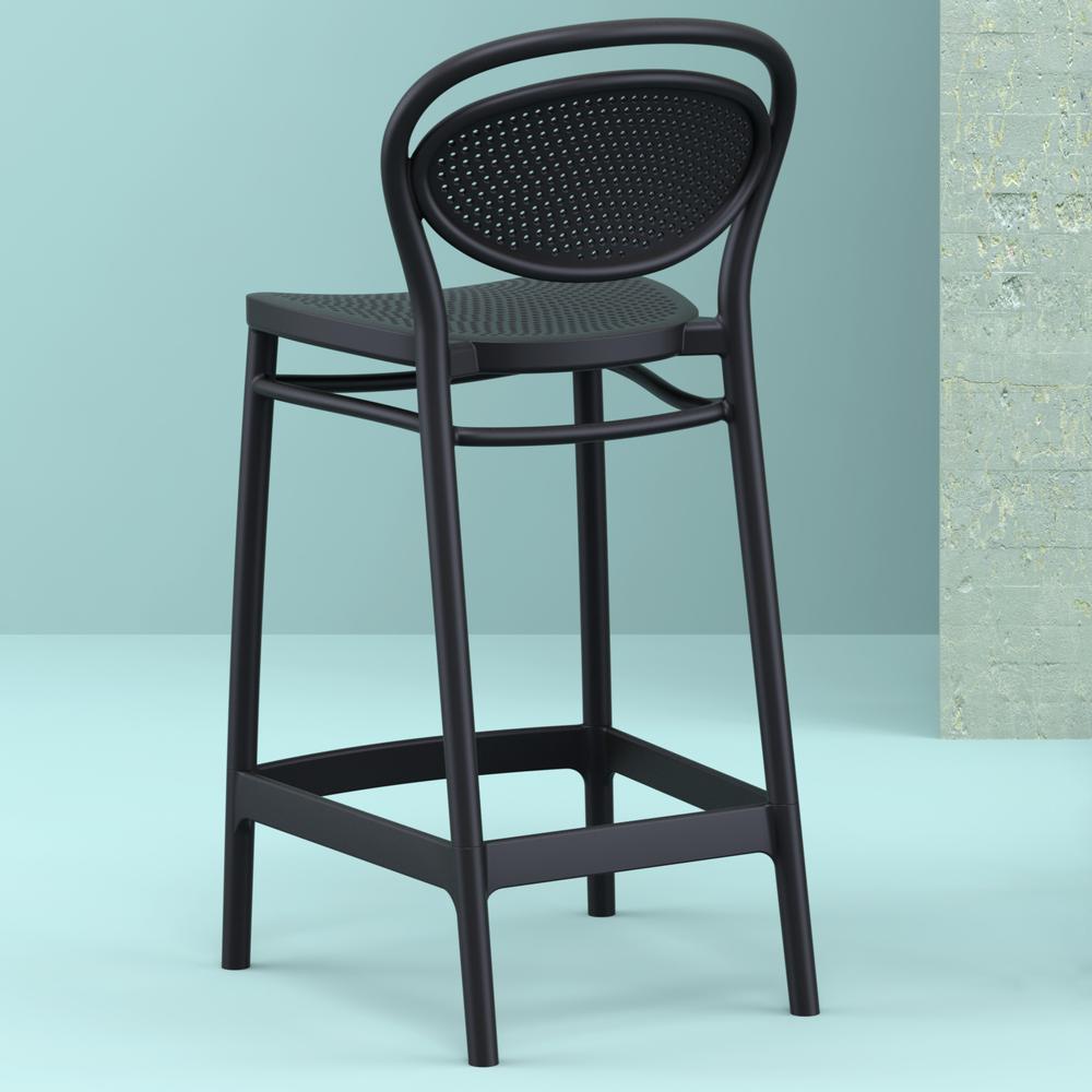 Marcel Counter Stool Black, Set of 2. Picture 6