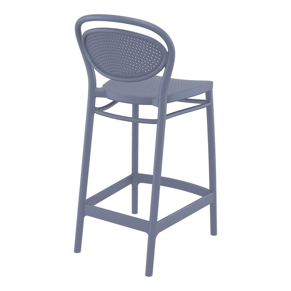 Marcel Counter Stool Dark Gray, Set of 2. Picture 2