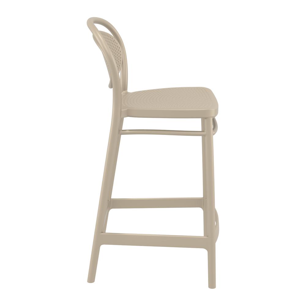 Marcel Counter Stool Taupe, Set of 2. Picture 4