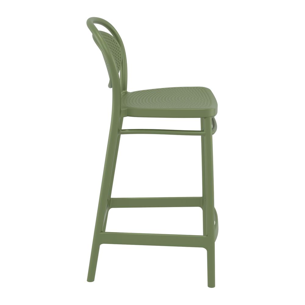 Marcel Counter Stool Olive Green, set of 2. Picture 4