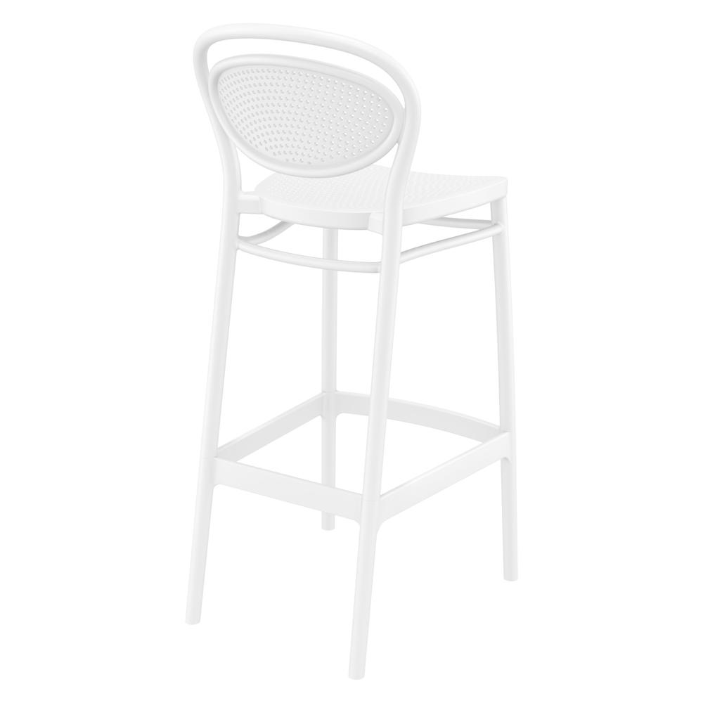 Marcel Bar Stool White, set of 2. Picture 2