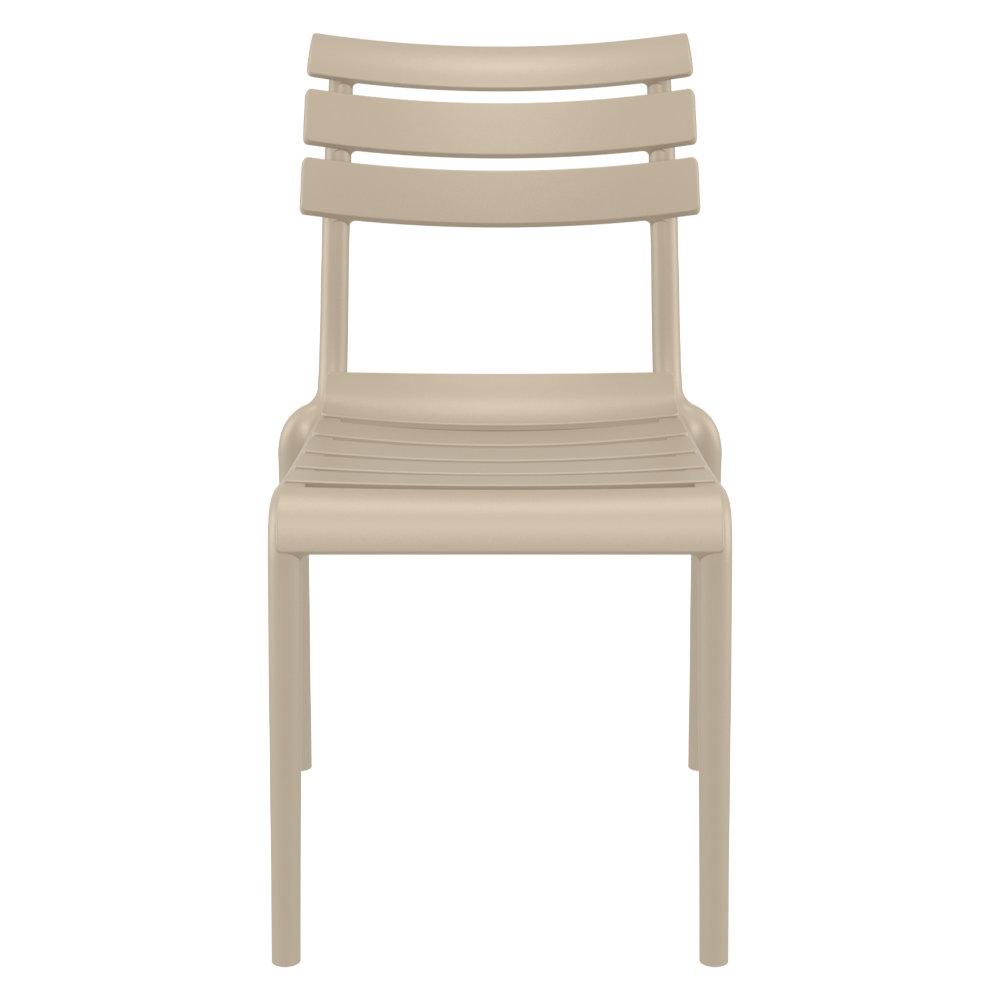 Helen Resin Outdoor Chair Taupe. Picture 4