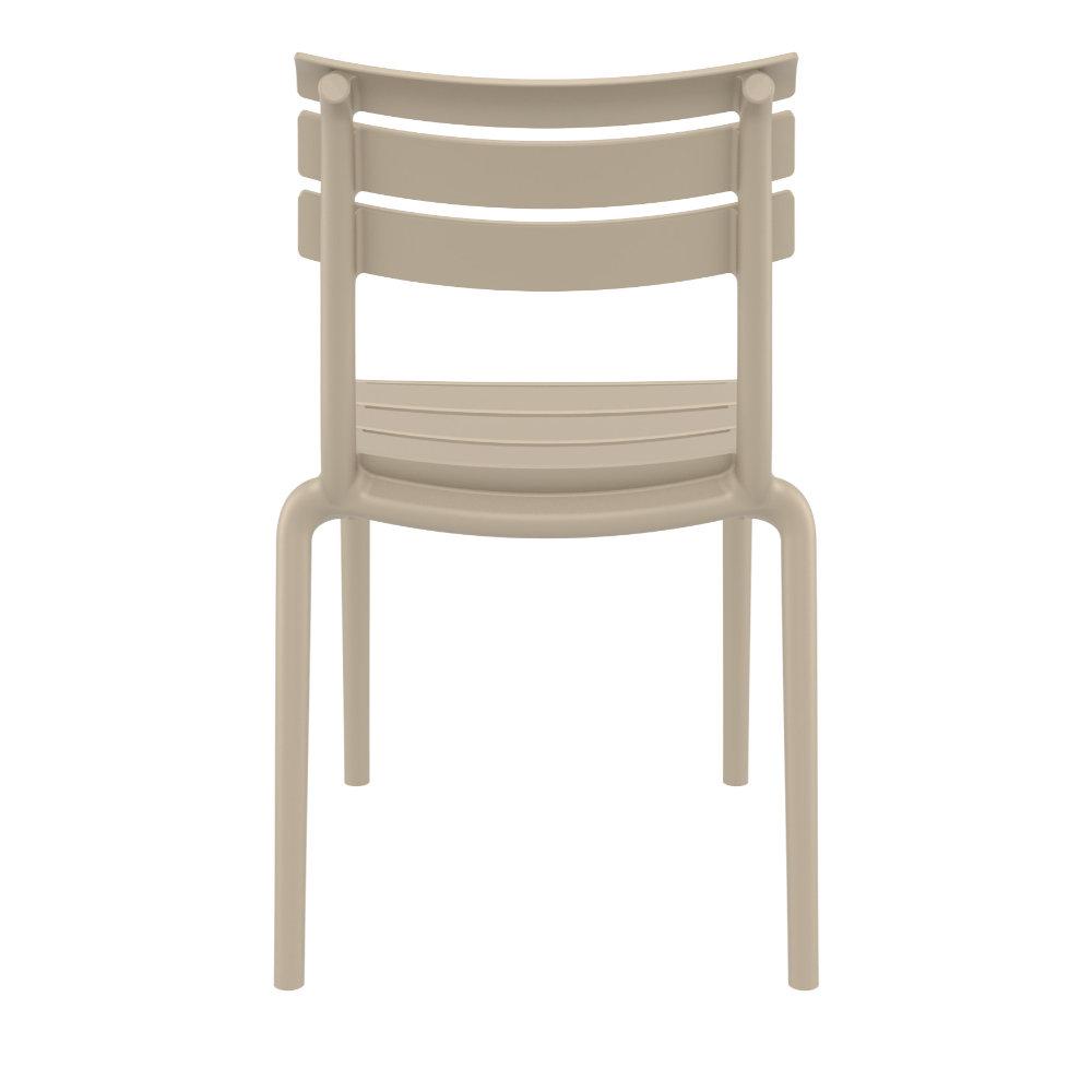 Helen Resin Outdoor Chair Taupe. Picture 5