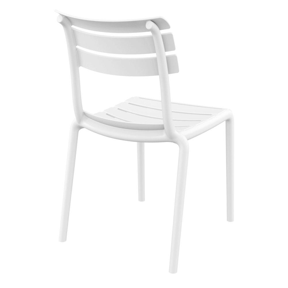 Helen Resin Outdoor Chair White. Picture 2