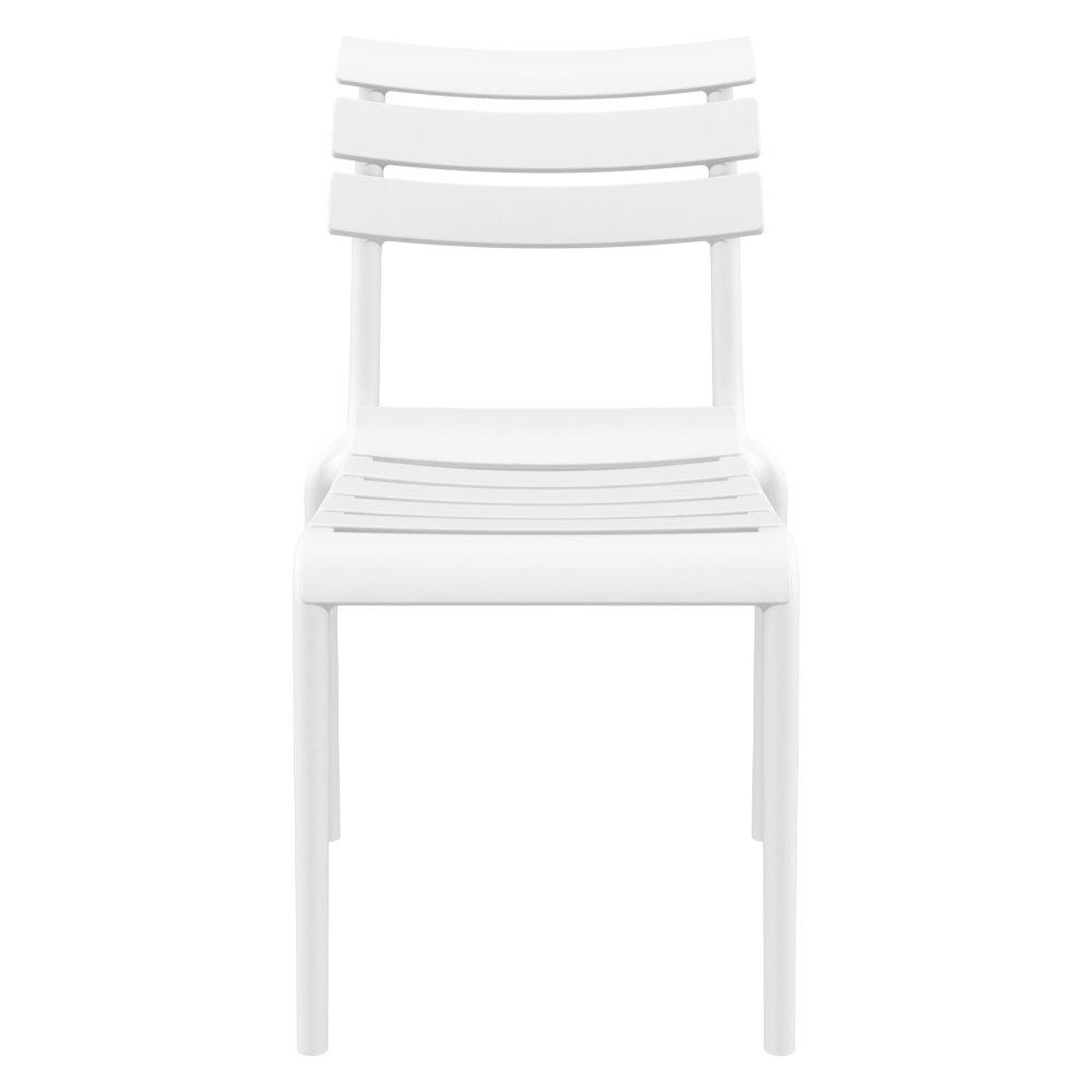 Helen Resin Outdoor Chair White. Picture 4