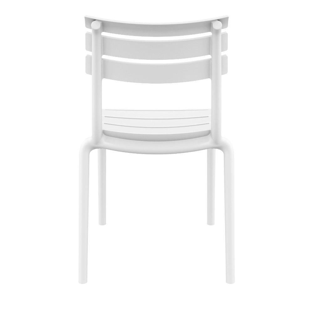 Helen Resin Outdoor Chair White. Picture 5