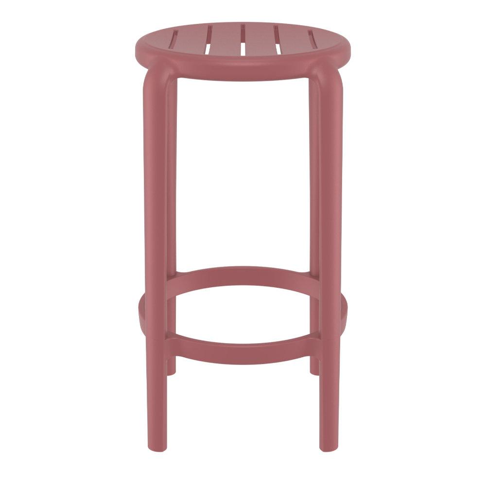 Tom Resin Counter Stool Marsala. Picture 2