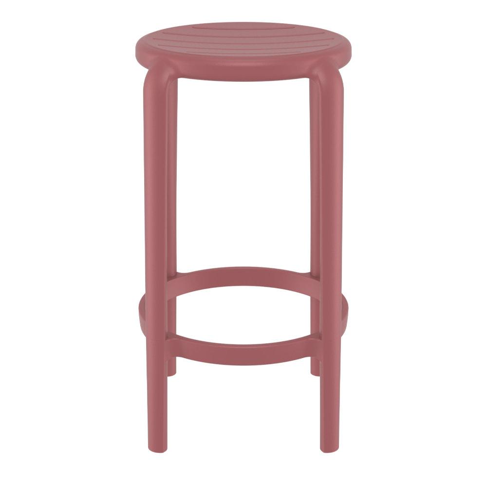 Tom Resin Counter Stool Marsala. Picture 3
