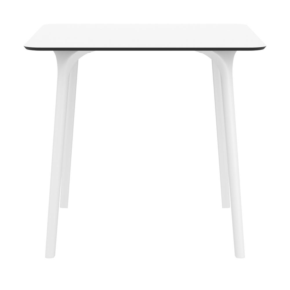 Maya Square Table 31 inch White. Picture 12