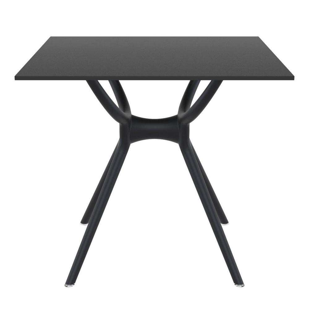 Air Square Table 31 inch Black. Picture 2