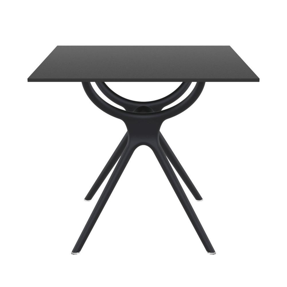 Air Square Table 31 inch Black. Picture 3