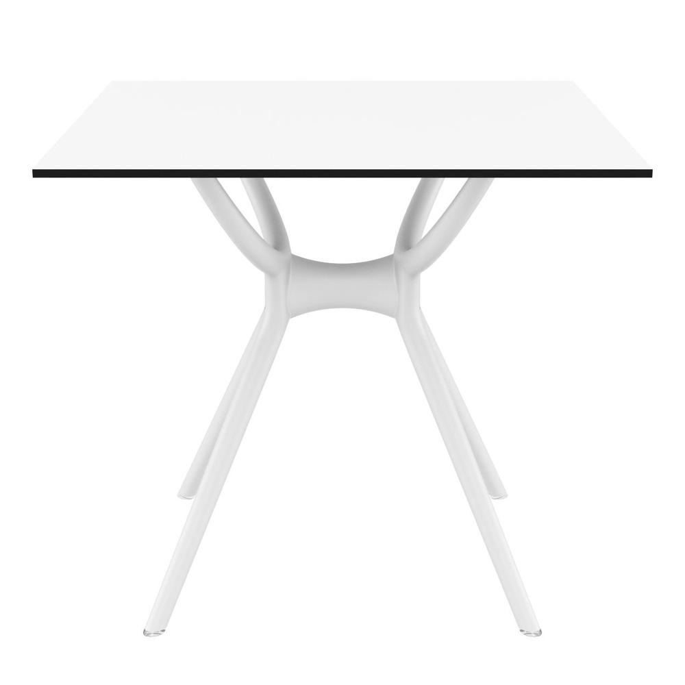 Air Square Table 31 inch White. Picture 2