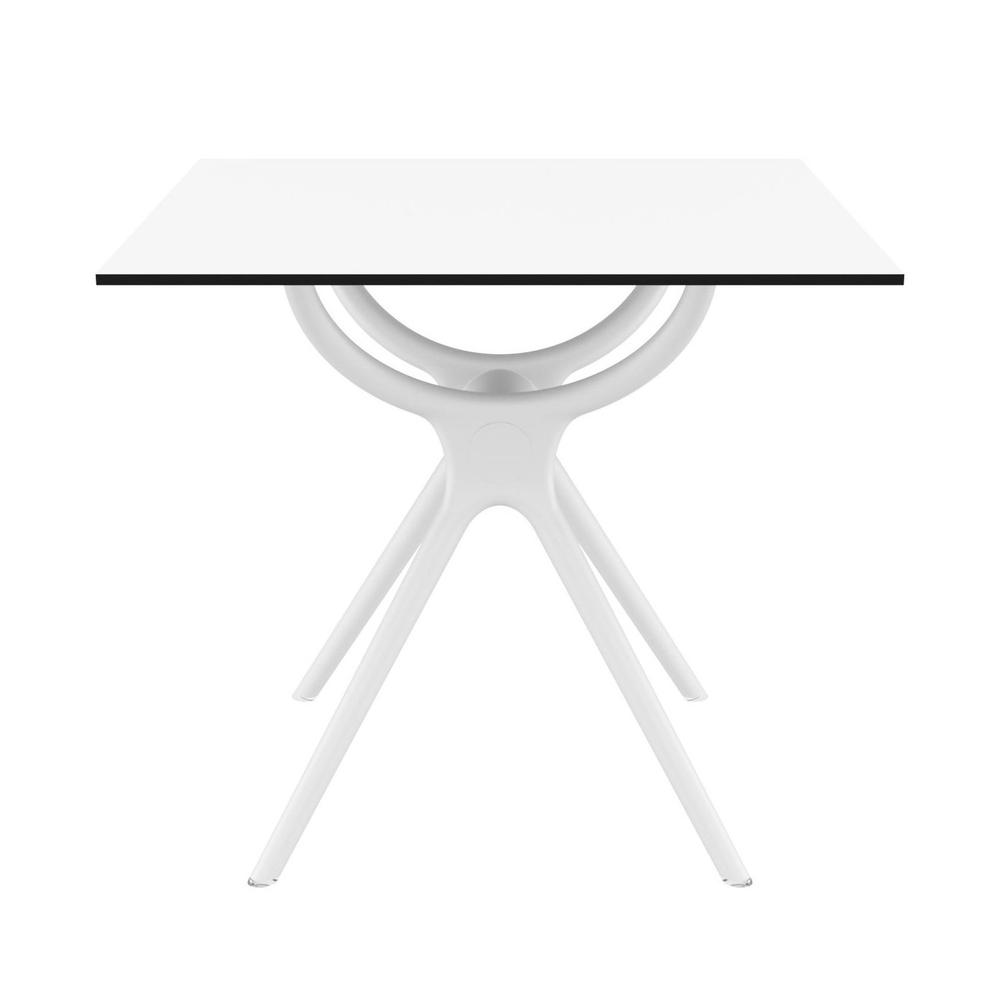 Air Square Table 31 inch White. Picture 3