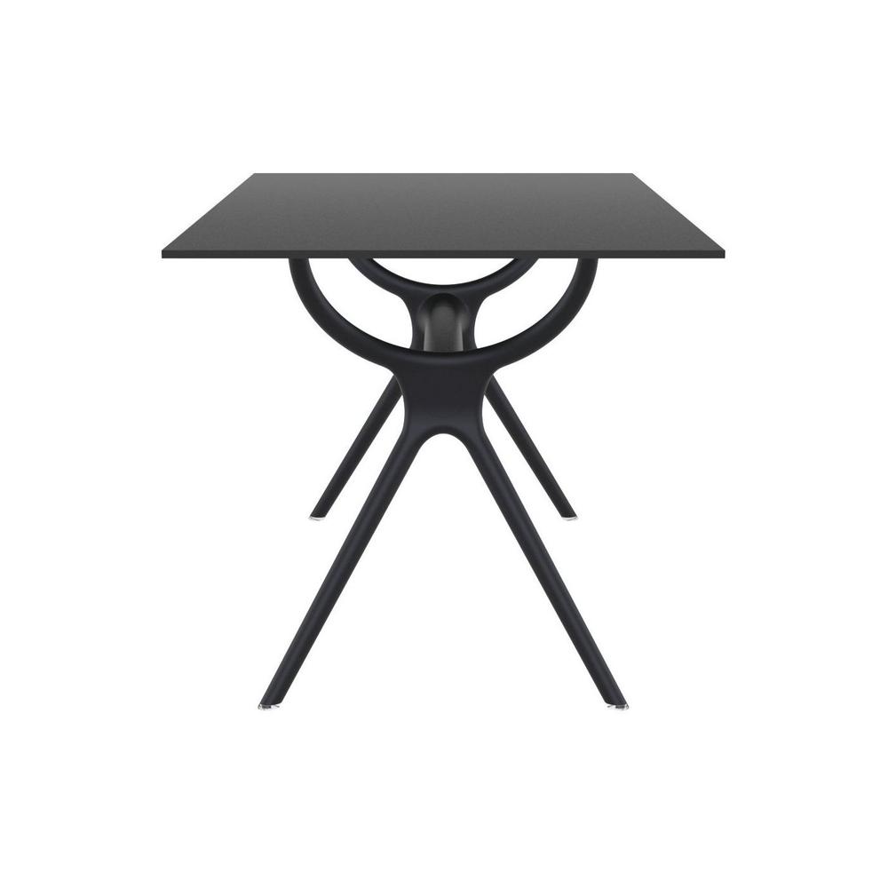 Air Rectangle Table 55 inch Black. Picture 3
