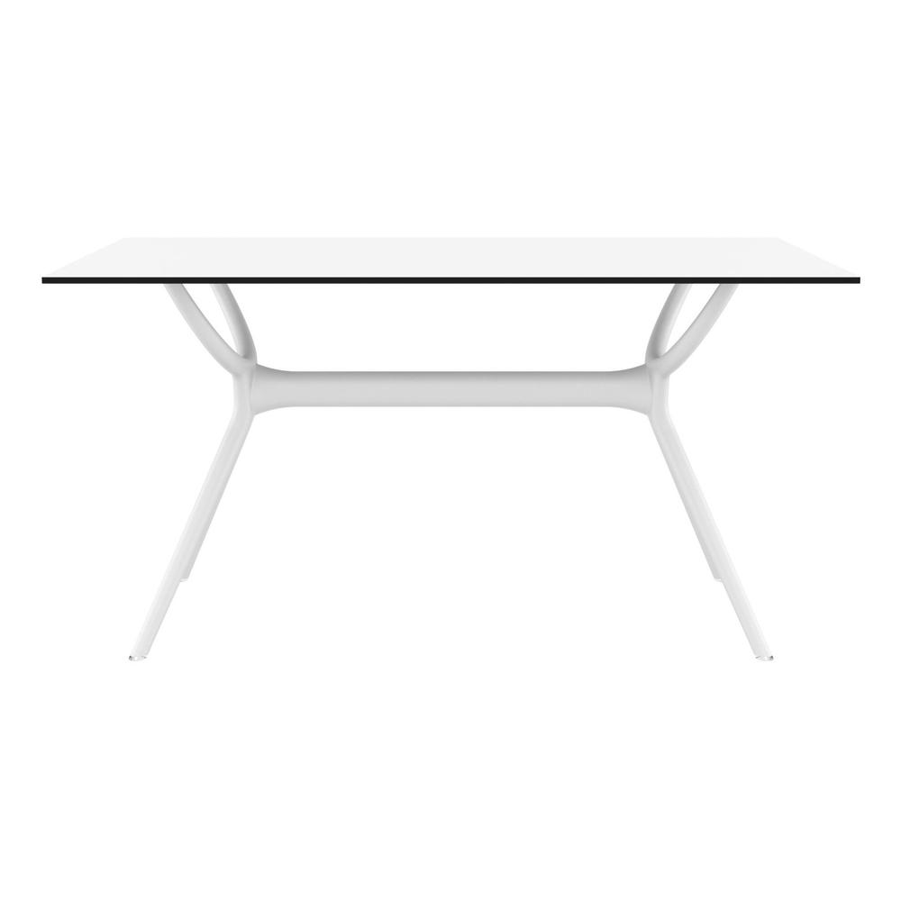 Air Rectangle Table 55 inch White. Picture 2