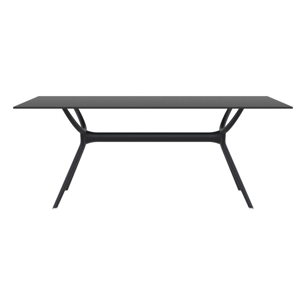 Air Rectangle Table 71 inch Black. Picture 2
