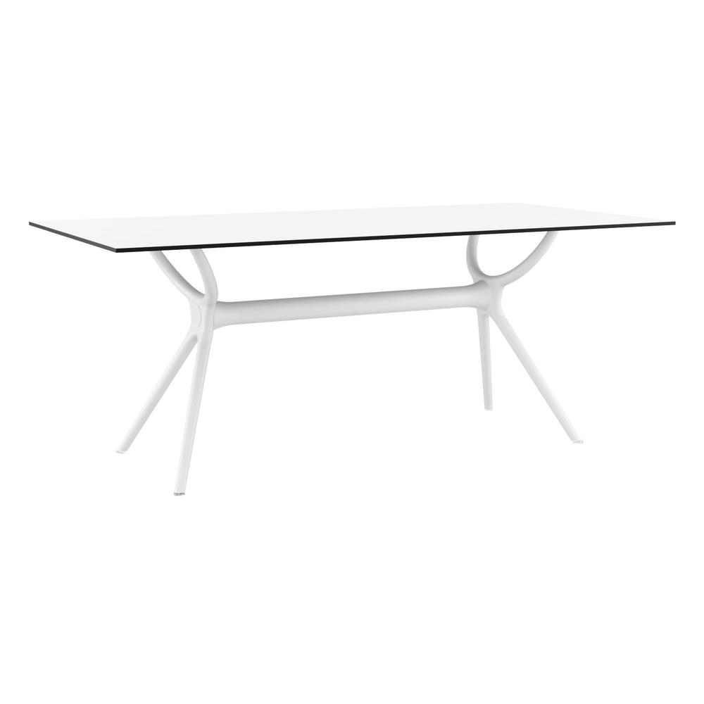 Air Rectangle Table 71 inch White. Picture 1