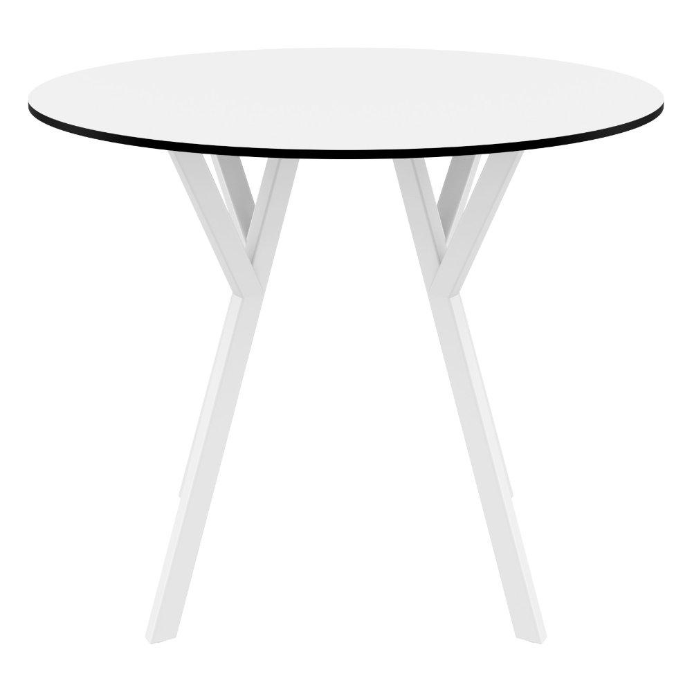 Max Round Table 35 inch White. Picture 3