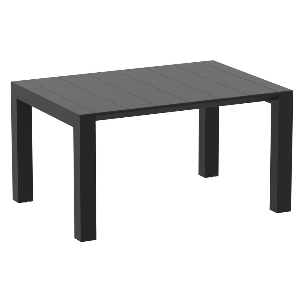 Vegas Dining Table 39 inch to 55 inch Extendable Table Black. Picture 5