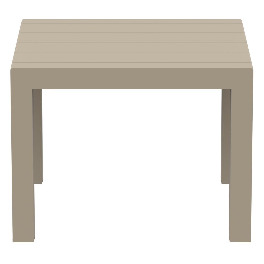 Vegas Dining Table 39 inch to 55 inch Extendable Table Taupe. Picture 2