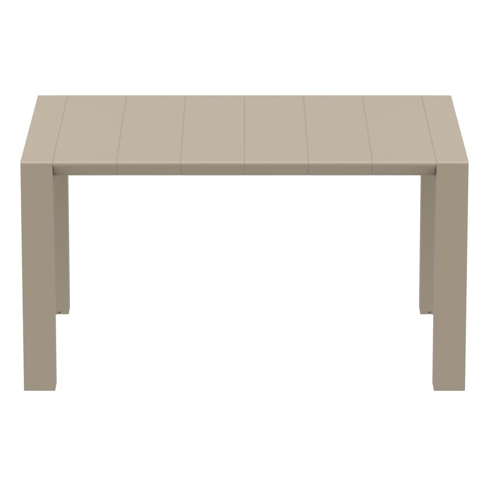 Vegas Dining Table 39 inch to 55 inch Extendable Table Taupe. Picture 6