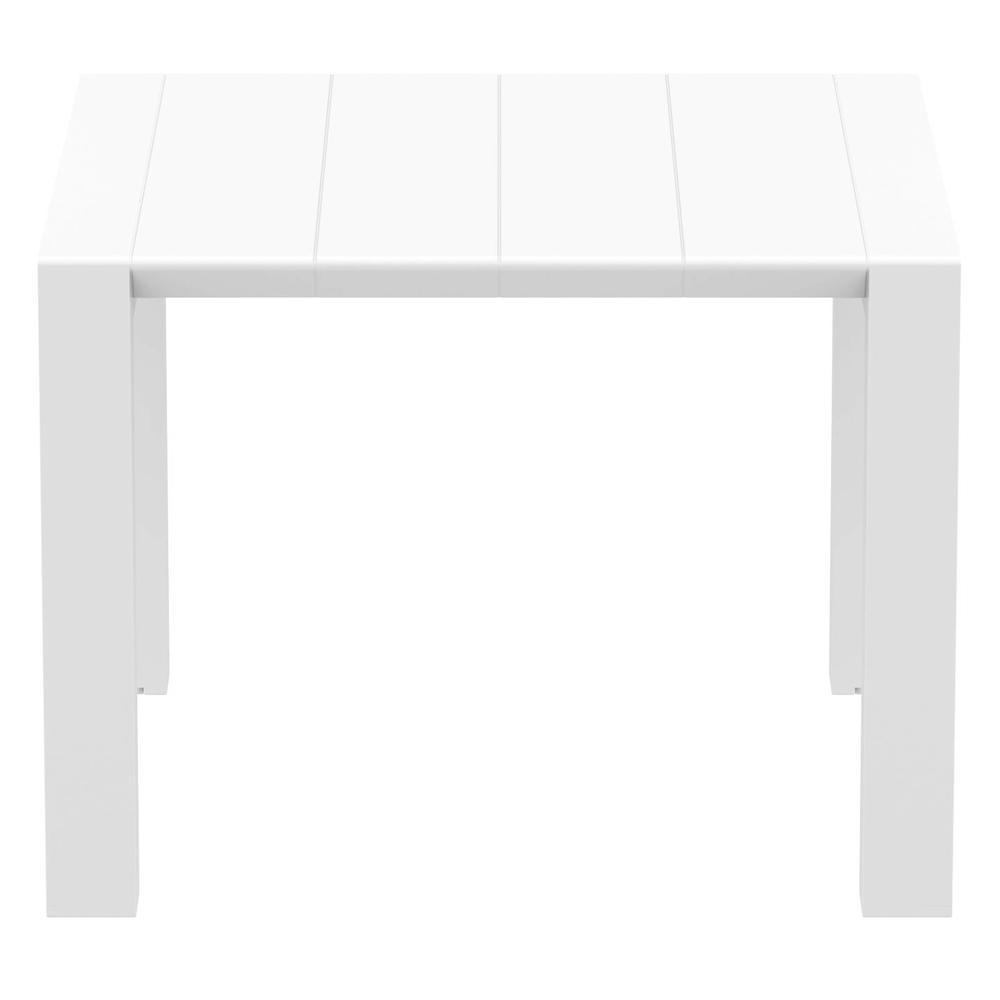 Vegas Dining Table 39 inch to 55 inch Extendable Table White. Picture 6