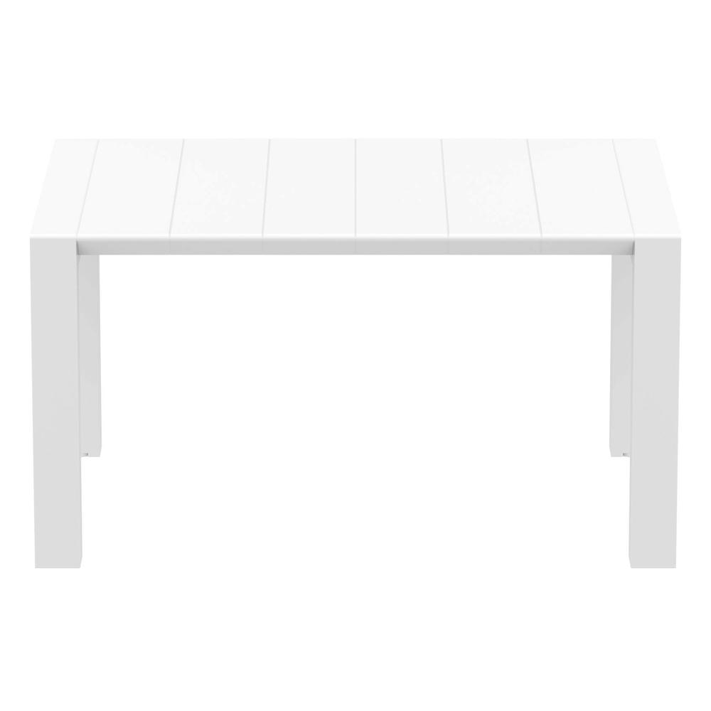 Vegas Dining Table 39 inch to 55 inch Extendable Table White. Picture 9