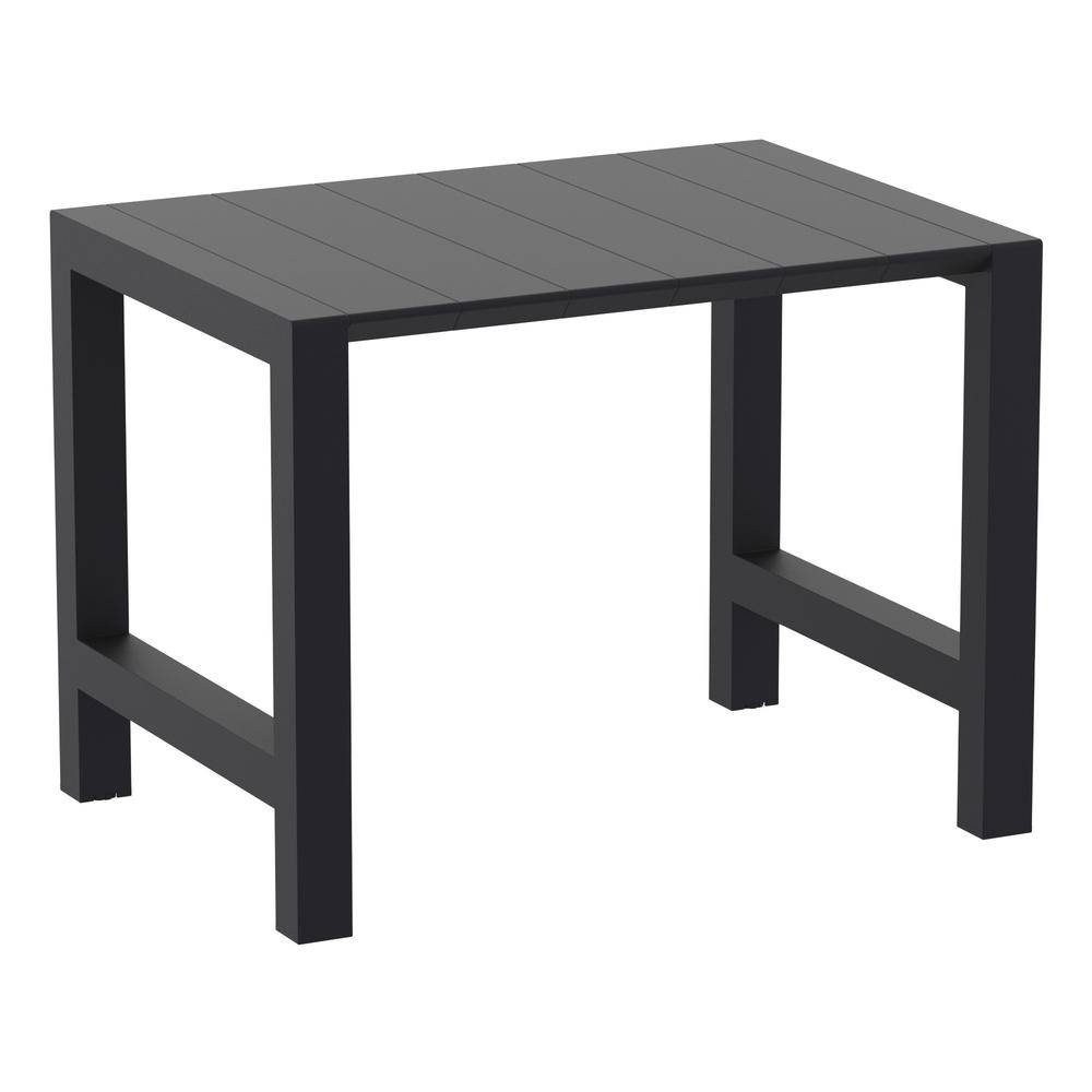 Vegas Bar Table 39 inch to 55 inch Extendable Table Black. Picture 4