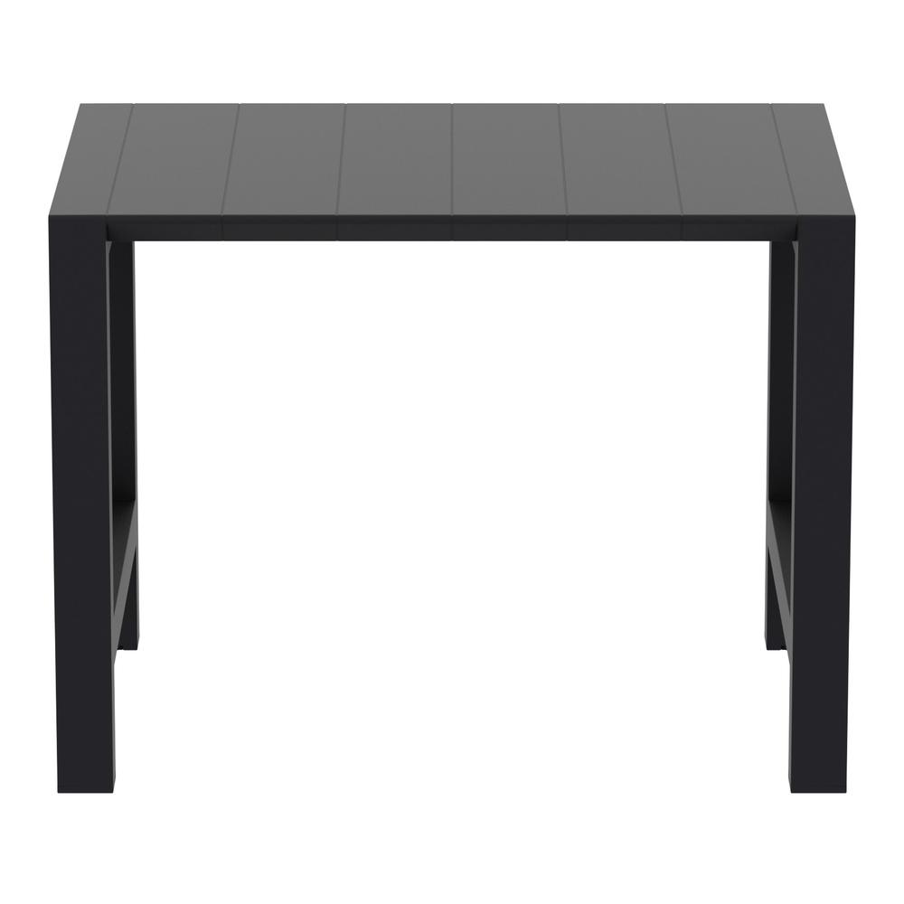 Vegas Bar Table 39 inch to 55 inch Extendable Table Black. Picture 5