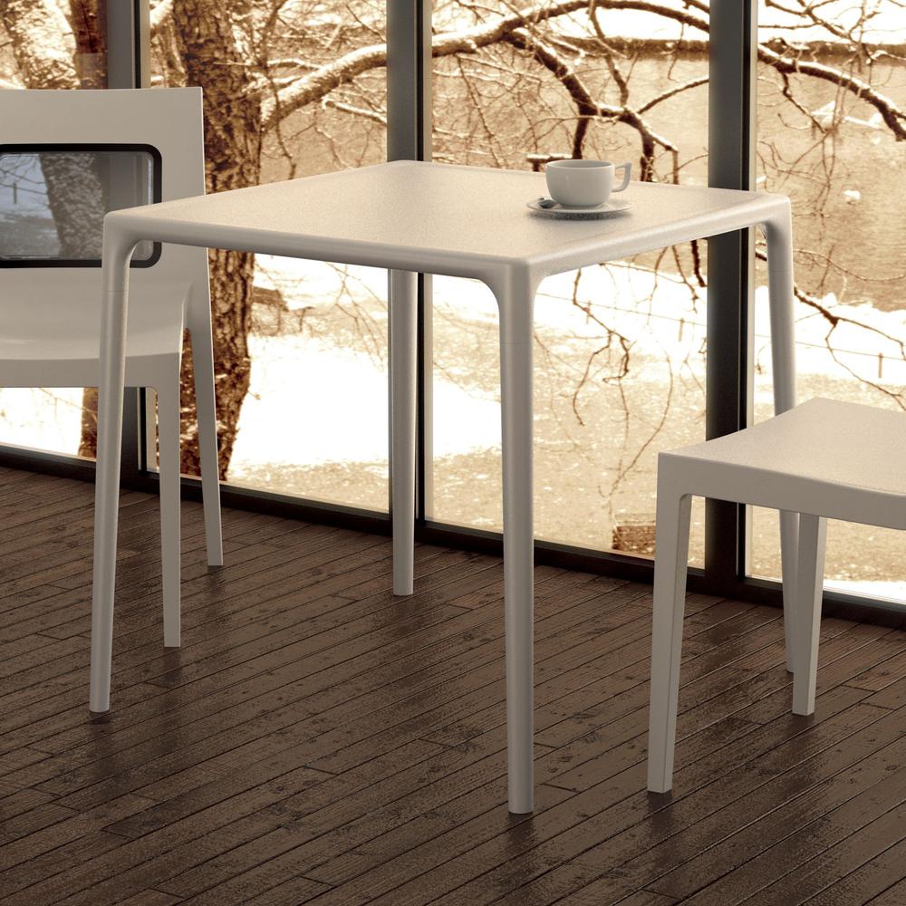 Square Dining Table, Gray, Belen Kox. Picture 4