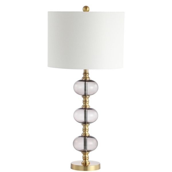 Marcelo Table Lamp, Smoking Grey/Brass Gold. Picture 1