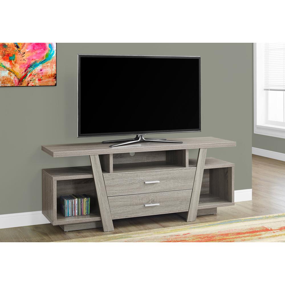 Tv Stand, 60 Inch, Console, Media Entertainment Center, Storage Drawers. Picture 2