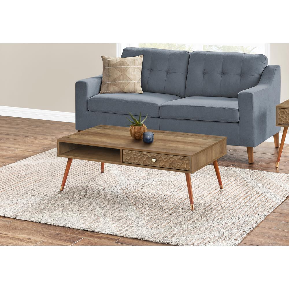 Coffee Table, Accent, Cocktail, Rectangular, Storage, Living Room, 44L. Picture 9