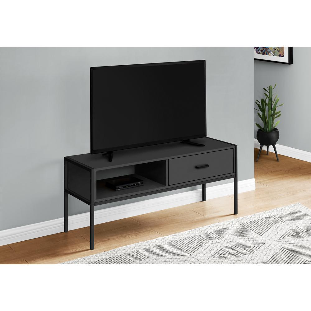 Tv Stand, 48 Inch, Console, Media Entertainment Center, Storage Drawer. Picture 9